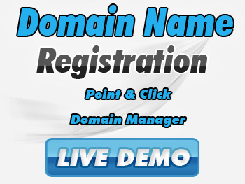 Modestly priced domain registration